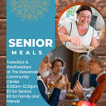 Senior Meals Tuesday & Wednesday