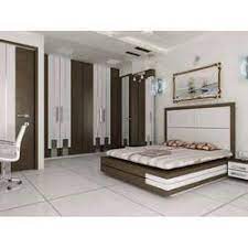 The bedroom is a cozy retreat where we can relax and unwind. White Brown Modern Bedroom Furniture Pankaj Goyal Interior Id 17790888155
