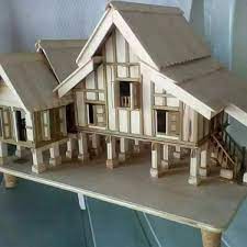 As 22 melhores imagens em kreasi no pinterest sumber www.pinterest.pt. Rumah Replika Rumah Replika Tradisional Pahang 100