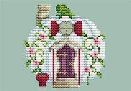 Check spelling or type a new query. White Pumpkin House Cross Stitch Pattern