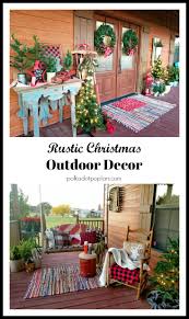 These christmas outdoor decorations combine many elements to illuminate and decorate steps leading into your home. Outdoor Christmas Decor