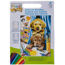 Puppies Color By Number Kit Hobby Lobby 1698950 Your kids will love them! puppies color by number kit hobby lobby 1698950