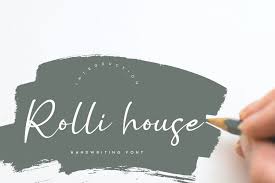Download and install free handwritten fonts of the best quality from free fonts and use on your own personal and business related design purposes. Rolli House Andikastudio Branding Business Calligraphy Classy Display Elegant Fashion Feminine Handwriting Di 2020