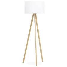 Laissez votre décoration prendre vie avec la lampe led sur pied colori. Casa Padrino Lampadaire Bois Naturel Blanc Avec 3 Pieds 159 X 55 Cm Cdiscount Maison