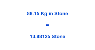 88 15 Kg In Stone How Much Is 88 15 Kilograms In Stones