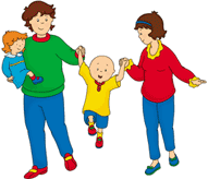 La serie que se emite por cartoon. Caillou Wikipedia