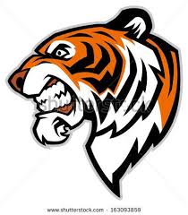  Pix For Tiger Head Line Drawing Line Drawing Mascot Design Tiger Head