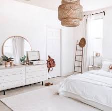 Boho Bedroom Boho Inspired White In 2020 Modern Bedroom Furniture Home Furniture Modern Bedroom Design