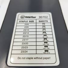 Maybe you would like to learn more about one of these? Warrior Heavy Duty Pad Stapler Chilvers Reprographics