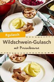 Wildschweingulasch Rezept Schweine Gulasch Gulasch Wildschweingulasch