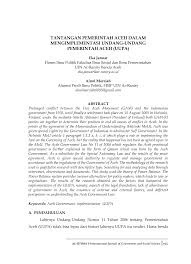 Ilyas universitas sawerigading makassar abstrak implementasi sebuah kebijakan secara konseptual bisa dikatakan sebagai sebuah proses pengumpulan sumber daya (alam, manusia maupun biaya). 2