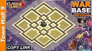Base th 9 anti 3 bintang. New Th9 Base 2021 Town Hall 9 Th9 War Base With Copy Link Clash Of Clans Youtube