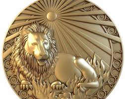 Lion Zodiac 3d Print Model Metal Art Projects 3d Printable Models Print