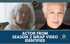 Actor from Season 2 Wrap Video Identified