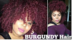 With all the gorgeous hair color trends you may come across while scrolling on social media, it can be tempting to try something new, which isn't always simple to do. How I Dye My Natural Hair Burgundy Adore Semi Permanent Dyes Youtube