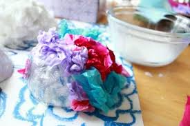 Next take the paper plate and put a small amount of glue in the center of the plate. Birds Nest Craft For Kids How To Make A Simple Nest With Tissue Paper