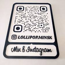 Instagram qr code makes it very easy to follow people on the app. Tablichka Nastennaya S Qr Kodom Na Instagram Sajt Otzyvy 250x350 Mm S Dopolnitelnym Polem Krashennaya Dekorlend