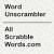 Unscramble Words Cheat