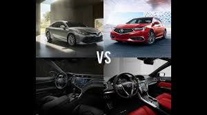 Amazing 2018 Toyota Camry Vs 2018 Acura Tlx Youtube