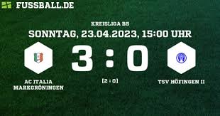 AC Italia Markgröningen macht den Aufstieg greifbar