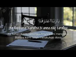 Ya Rabbana Tharafna Al Asyraf Al Thaf Lirik Dan Arti Youtube