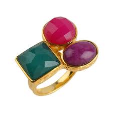 Lola rose is a range of jewellery that was created by fasion designer nicola gewirtz in 2000. Lola Rose Teal Violet Fuchsia Harley Ring 195 Liked On Polyvore Rose Ring Lola Rose Fuchsia