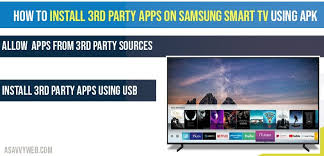 What's in samsung b313e flash file? How To Install 3rd Party Apps On Samsung Smart Tv Using Apk Usb A Savvy Web
