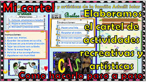 Disfruta de los mejores juegos relacionados con ludo. Elaboramos El Cartel De Actividades Recreativas Y Artisticas 5to Y 6to De Primaria Youtube