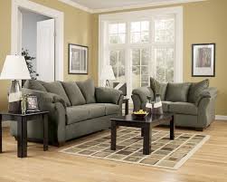 Ashley Darcy Sage 7 Piece Living Room Set Sofa And Loveseat Set Contemporary Sectional Sofa Living Room Collections
