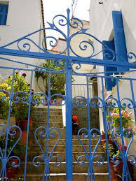 It's versatile enough to work in just about any room, and the range of shade options—whether it's a misty gray or a lagoon teal—are endless. Untitled Wrought Iron Gate Mediterranean Colour Wrought Iron Gates