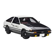 Toyota corolla t18 coupe rx3 celica rotory turbo melbourne vic australia zcarsales com from zcarsales.com destination for global automotive sales data, analysis and commentary. Buy Toyota Sprinter Trueno Ae86 Right Hand Drive Initial D Project D Final Version 1 18 Model Car By Autoart 78799 Online In Bahrain B074jdn6p4