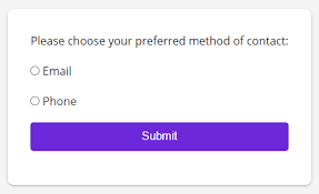 First, set multiple=multiple as a property of the select box. Php Radio Button