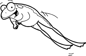 Cool Cartoon Jump Frog Coloring Page Frog Coloring Pages Coloring Pages Mario Coloring Pages