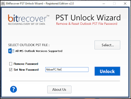 Esta herramienta va a quitar un . Bitrecover Pst Unlock Wizard 2 0 With License Key Abbaspc