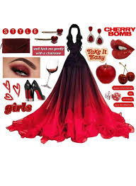 Download the background for free. Red Aesthetic Outfit Shoplook