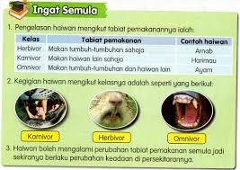 Padankan dengan jawapan yang betul. Chang Tun Kuet Unit 4 Haiwan