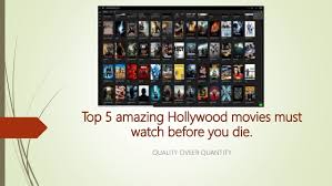 1001 movies you must see before you die (2020 edition) menu. Hollywood Movies To Watch Before You Die