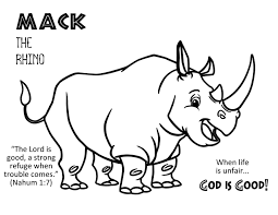 Preschool jambo roar vbs coloring page. Roar Vbs Day 1 Mack Coloring Page Vbs Vbs Themes Coloring Pages