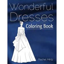 Girls will be delighted with a large collection of coloring pages with dresses. Wonderful Dresses Coloring Book Beautiful Women In Ball Dresses Evening Gowns Wedding Dresses Belly Dancing Fashion 30 Page Coloring Book Aliexpress