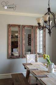 Diy Full Length Mirror Home Decor Home Diy Rustic Wall