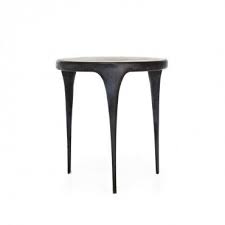 Reevesdesign Cast Aluminum Side Table Side Table Living Room Side Table Table