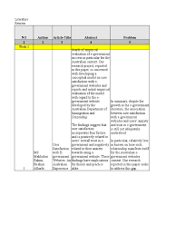 Referensi contoh abstrak ekonomi, laporan praktikum, skripsi, lkir, opsi, pkm dan karya ilmiah semua lengkap ✅ disini. Contoh Worksheet Untuk Membuat Summary Literature Review Survey Methodology Evaluation