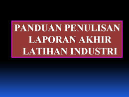 Latihan industri merupakan sebahagian daripada sukatan pengajian bagi semua pelajar politeknik di seluruh malaysia. Selamat Datang Taklimat Akhir Latihan Industri Sesi Dis