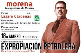 Con motivo de que los obreros mexicanos eran explotados por las compaas petroleras extranjeras, stos se declaran en huelga, solicitando nivelacin de sueldos y mejores condiciones de vida, mostrndose las compaas intransigentes y soberbias. Morena Realizara Actos Vs Privatizacion En El 76 Aniversario De La Expropiacion Petrolera Regeneracionmx