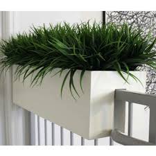 Add these deck rail planter boxes to your wooden balcony or deck rail for an instant garden anywhere! Rectangular Railing Planter Pot Rs 1680 Piece Affly Impex Private Limited Id 20951830788