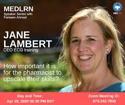 Jane Lambert is the founder and CEO of ECG where they offer national and  international training (face to face or online solutions) for healthcare  professionals. Their large team of experienced clinicians deliver