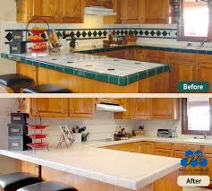 refinish countertops, tile countertops