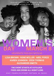 Creative international women's day poster/flyer template. Women S Day Ideas And Templates For Your Business