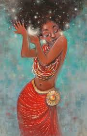 Sun Stars An Art Print By Rebecca Stuhff Black Women Art Female Art Art