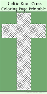 Hey there everyone , our most recent coloringpicture that your kids canuse with is celtic cross coloring page, listed on crosscategory. Celtic Knot Cross Coloring Page Literary Spring Designs
